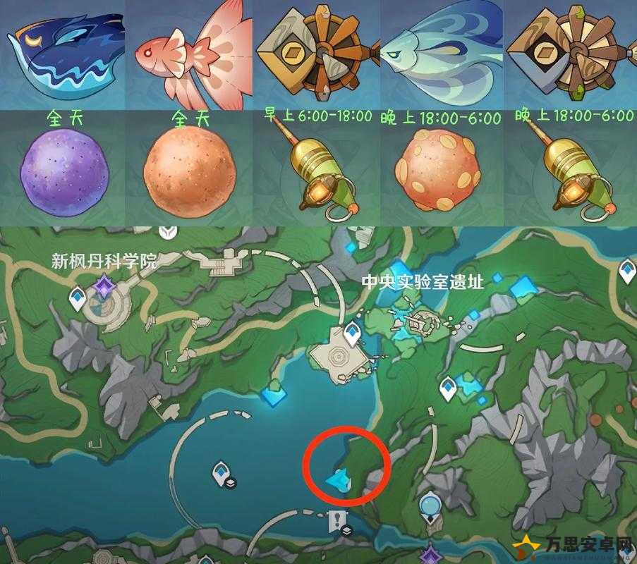 原神渊下宫垂钓点分布绝了！全地图32个坐标+截图秒到！